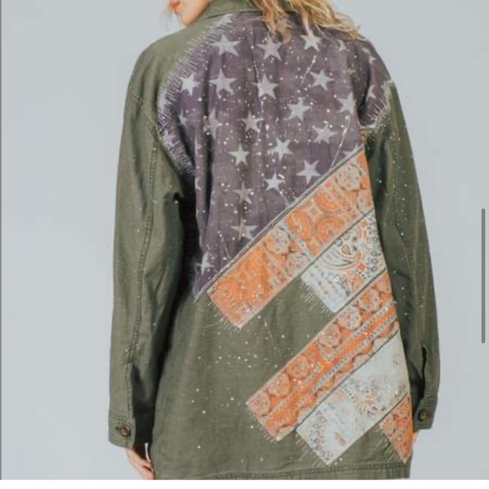 Free People Spruce Military Jacket - Picture 4 of 10